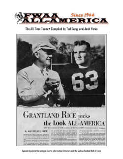 All-time FWAA All-America Teams ()