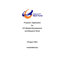 3. Objectives of the Project