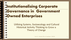 Overview of Corporate Governance