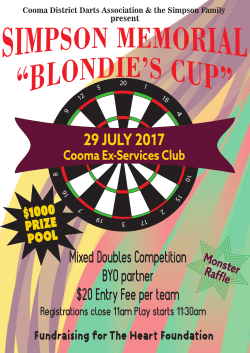 Mixed Doubles Competition BYO partner $20 Entry Fee per team