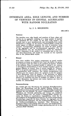 interface area, edge length, and number of vertices in