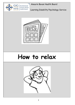 How to relax