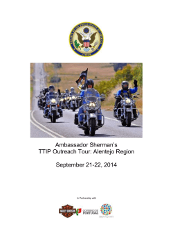 T-TIP Outreach Tour: Alentejo