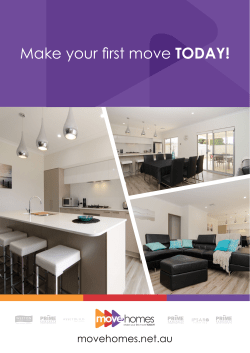 Make your first move TODAY!