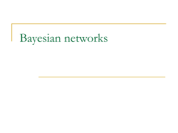 Bayesian networks
