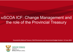 Change Management and the role of PTs