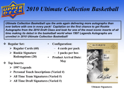 All Time Draft Signatures