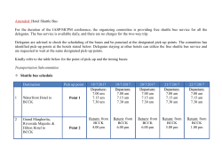 Download:Shuttle bus schedule!