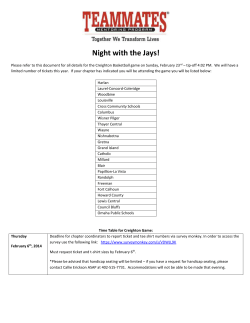 Night with the Jays! - TeamMates Mentoring