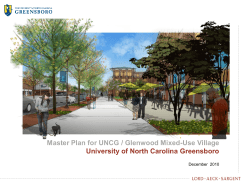 Presentation for UNCG &ndash; Glenwood Mixed