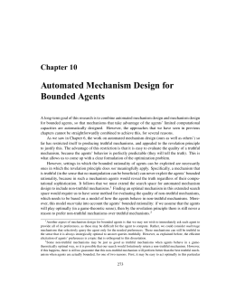 Automated Mechanism Design for Bounded Agents