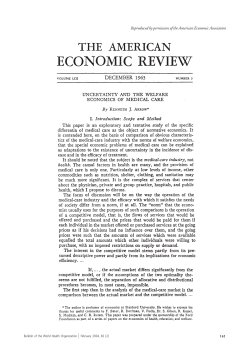 Reproduced by permission of the American Economic Association