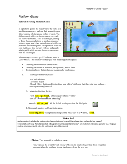 Platform Game