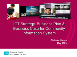 ICT Strategy - Southern Health and Social Care Trust