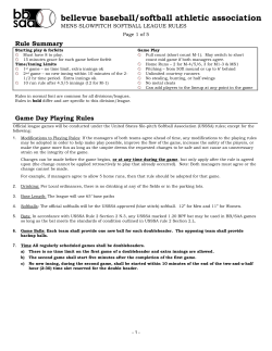 bellevue baseball/softball athletic association