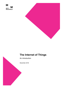 The Internet of Things
