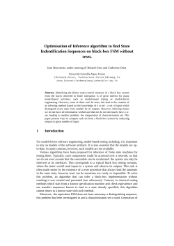 Optimisation of Inference algorithm to find State - Ensiwiki