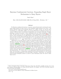 Bayesian Combinatorial Auctions: Expanding Single Buyer