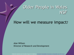 NSF &ndash; focus on outcomes