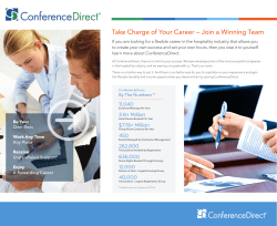 Take Charge of Your Career &mdash; Join a Winning Team