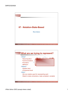 07 - Notation-State-Based What are we trying to represent?