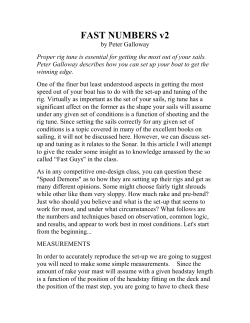 By the way, it is legal to adjust mast blocks while racing.