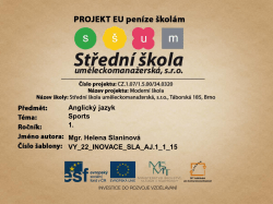 Facts about the Czech Republic