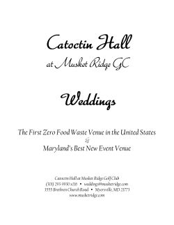 The First Zero Food Waste Venue in the United States Maryland`s