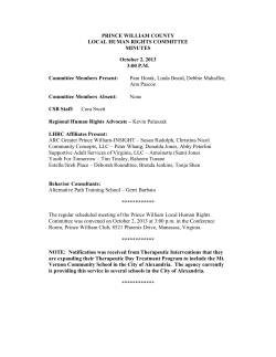 LHRC Approved Minutes 10-2-13