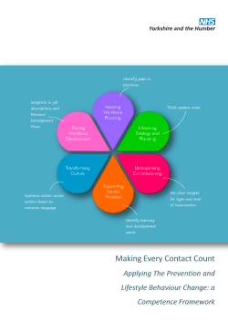 Set clear targets for type and level of intervention Systemic action