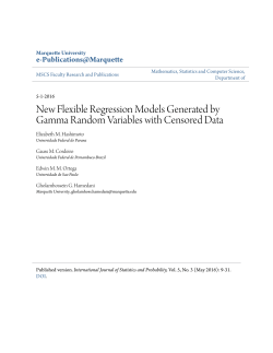 New Flexible Regression Models Generated by Gamma Random