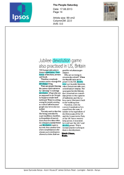 Jubilee devolution game also practised in US, Britain