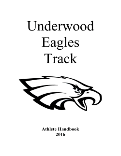 Football Player Handbook - Underwood Community Schools