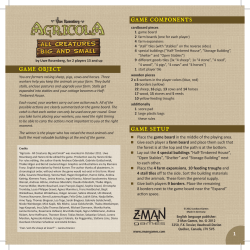 game components game setup game object