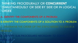 ThinkingProcedurally