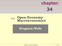 Krugman`s Chapter 34 PPT