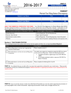 Proof of Marital Status - Student