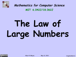 law-of-large-numbers