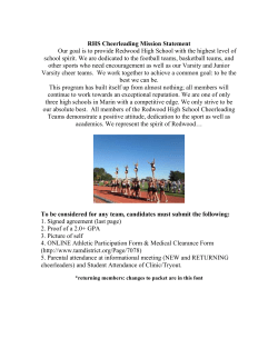 2017 FOOTBALLCHEER TRYOUT PACKET