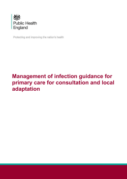 Managing common infections