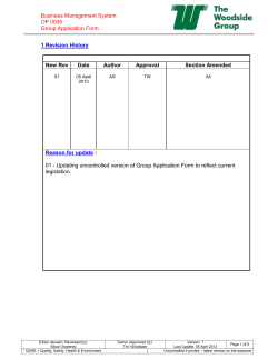 Application Form