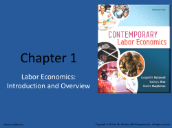 The Economic Approach