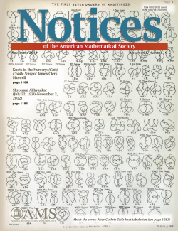 of the American Mathematical Society