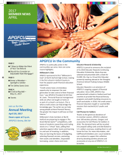 2017 april - APG Federal Credit Union