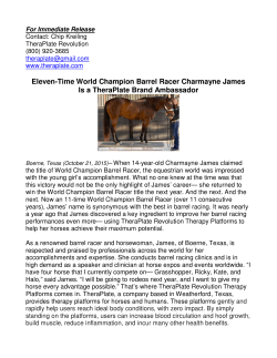 Eleven-Time World Champion Barrel Racer