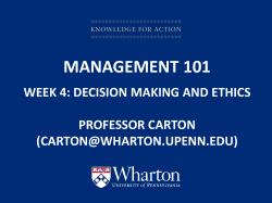 Attention - UPenn Canvas