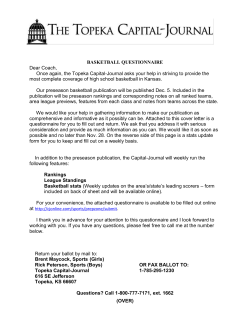 basketball questionnaire - The Topeka Capital
