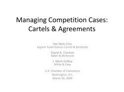 Cartels 2 - US Chamber of Commerce
