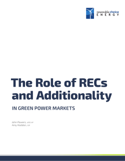 Additionality White Paper 9.indd