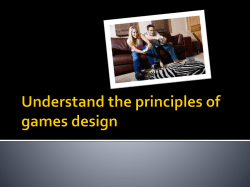 Computer Games Design